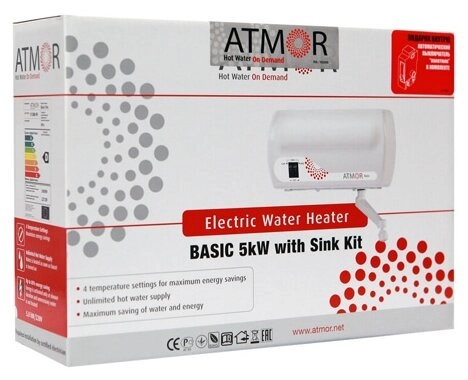 Водонагреватель Atmor BASIC 5 KW TAP