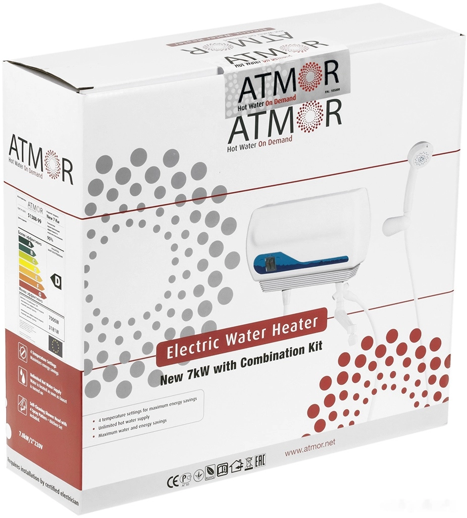 Водонагреватель Atmor NEW 7