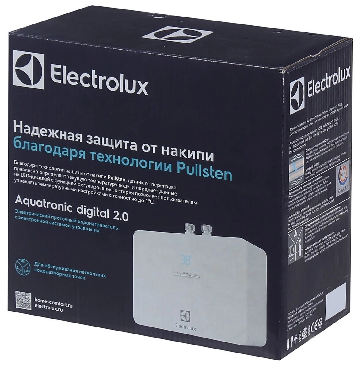 Проточный электрический водонагреватель Electrolux NPX 4 Aquatronic Digital 2.0