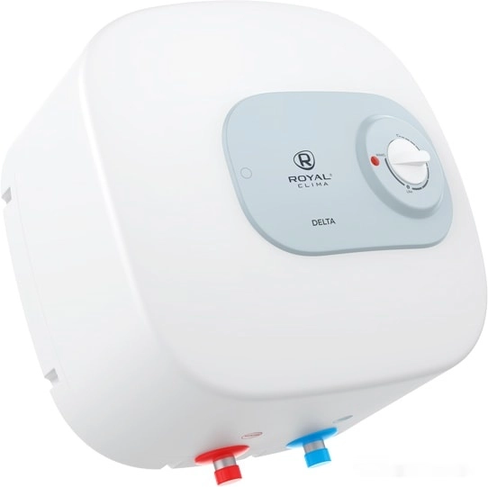 Накопительный электрический водонагреватель над мойкой Royal Clima Delta RWH-D15-FE