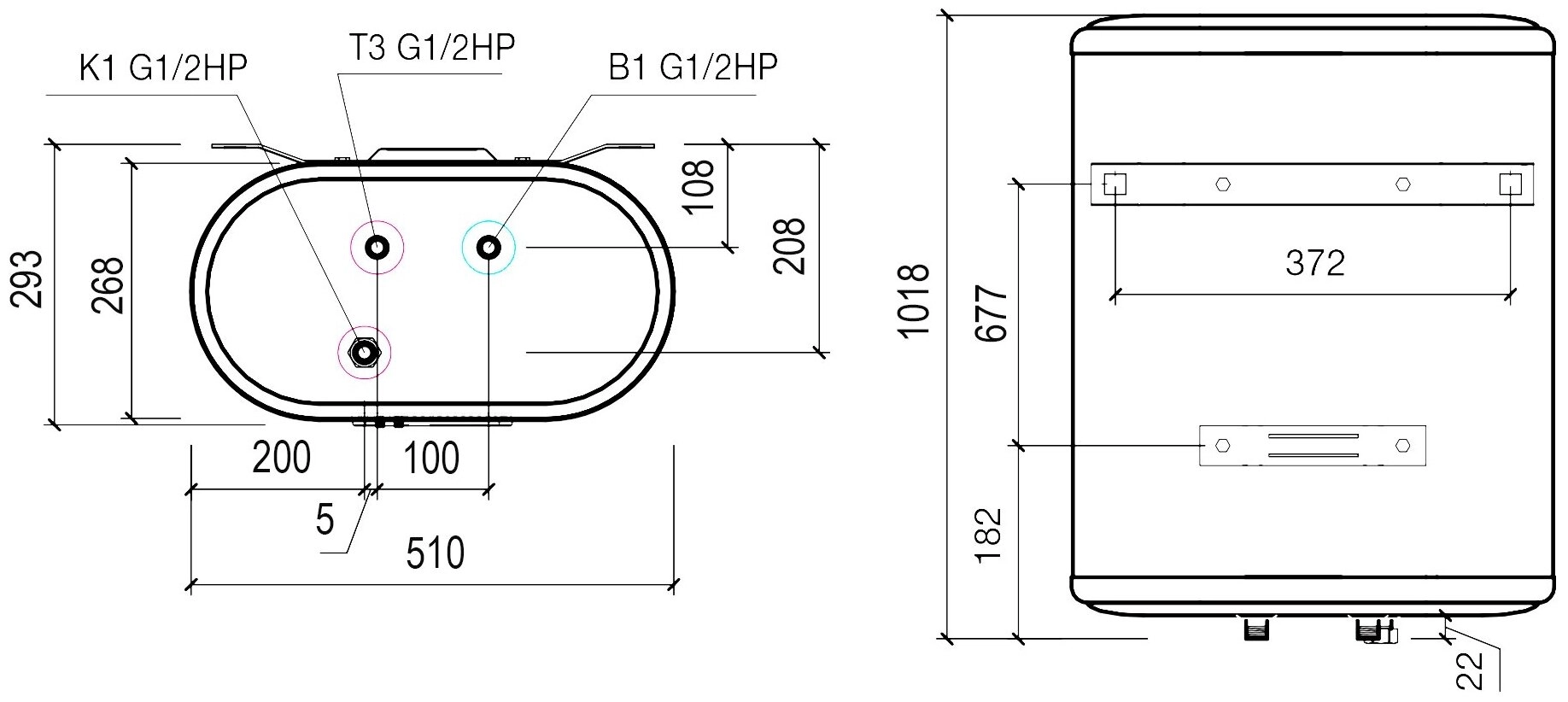 Водонагреватель Thermex IF 80 V (pro) Wi-Fi