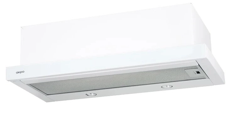 Вытяжка AKPO Light Eco Glass Twin 60 WK-7 Т-300 (белый)