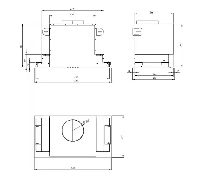 Вытяжка AKPO Neva Glass II 60 wk-12 (белый)