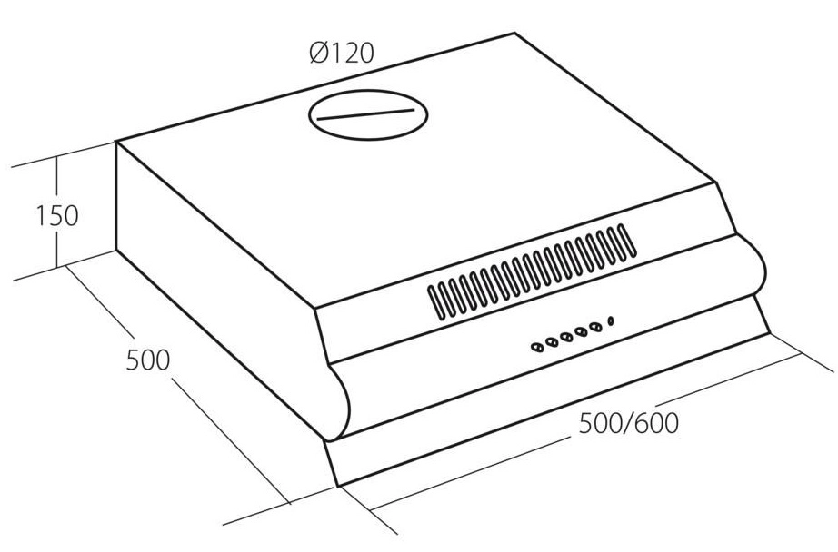 Вытяжка AKPO P-3060 WK-7
