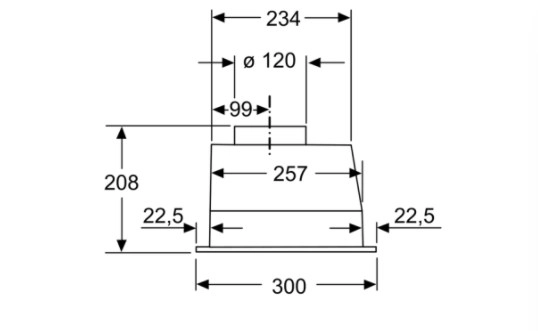 Вытяжка Bosch DLN53AA50