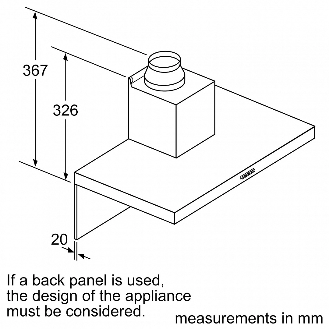 Вытяжка Bosch DWB94BC51B