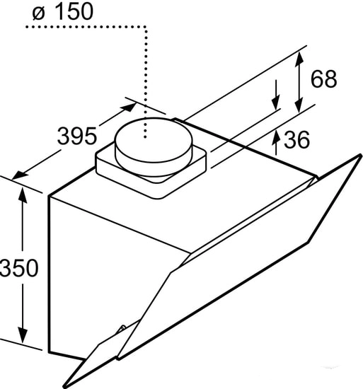 Вытяжка Bosch DWK65AJ91R