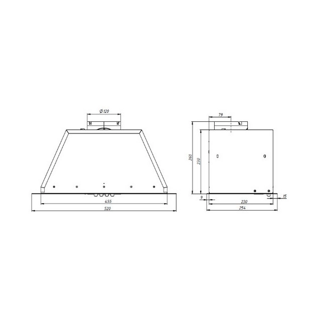 Кухонная вытяжка Elikor Bios 52П-450 (белый)