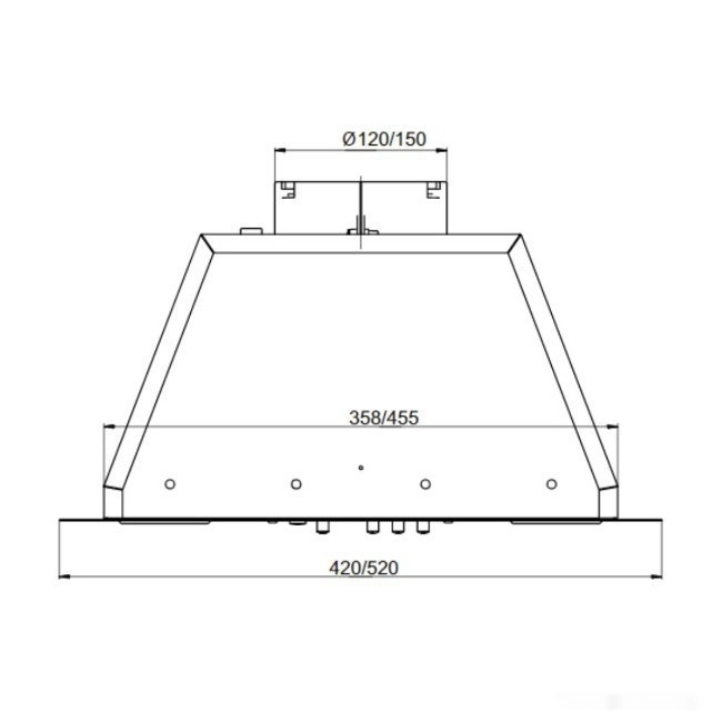 Кухонная вытяжка Elikor Box 42П-450 213844 (белый)