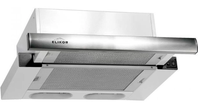 Вытяжка Elikor Интегра 60Н-400-В2Л (Inox/Inox)