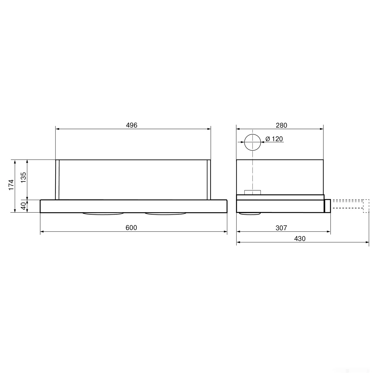 Кухонная вытяжка Elikor NT6311BX