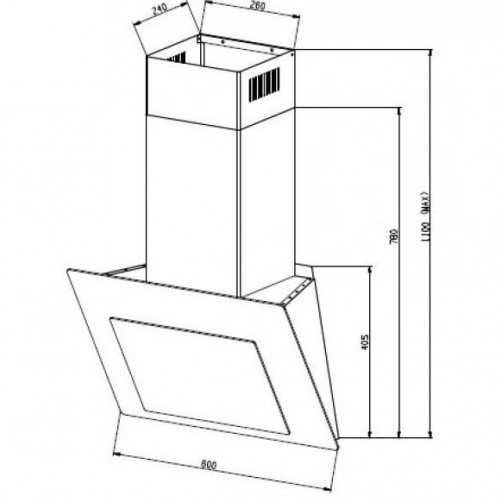 Вытяжка Exiteq Victoria 60 BK