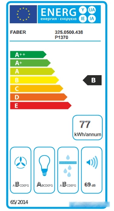 Кухонная вытяжка Faber Bella EV8 TC X A60 325.0500.438