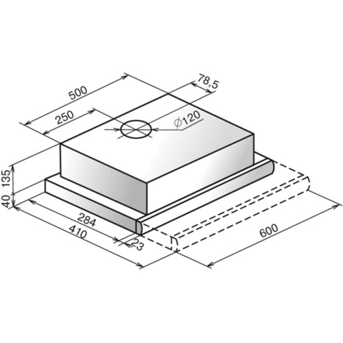 Кухонная вытяжка Faber Flox BK A60 [110.0436.366]