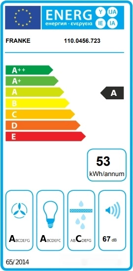 Кухонная вытяжка Franke FMY 608 BI WH 110.0456.721