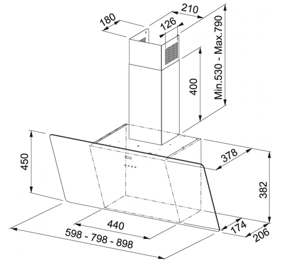 Кухонная вытяжка Franke FPJ 915 V WH A [110.0361.907]