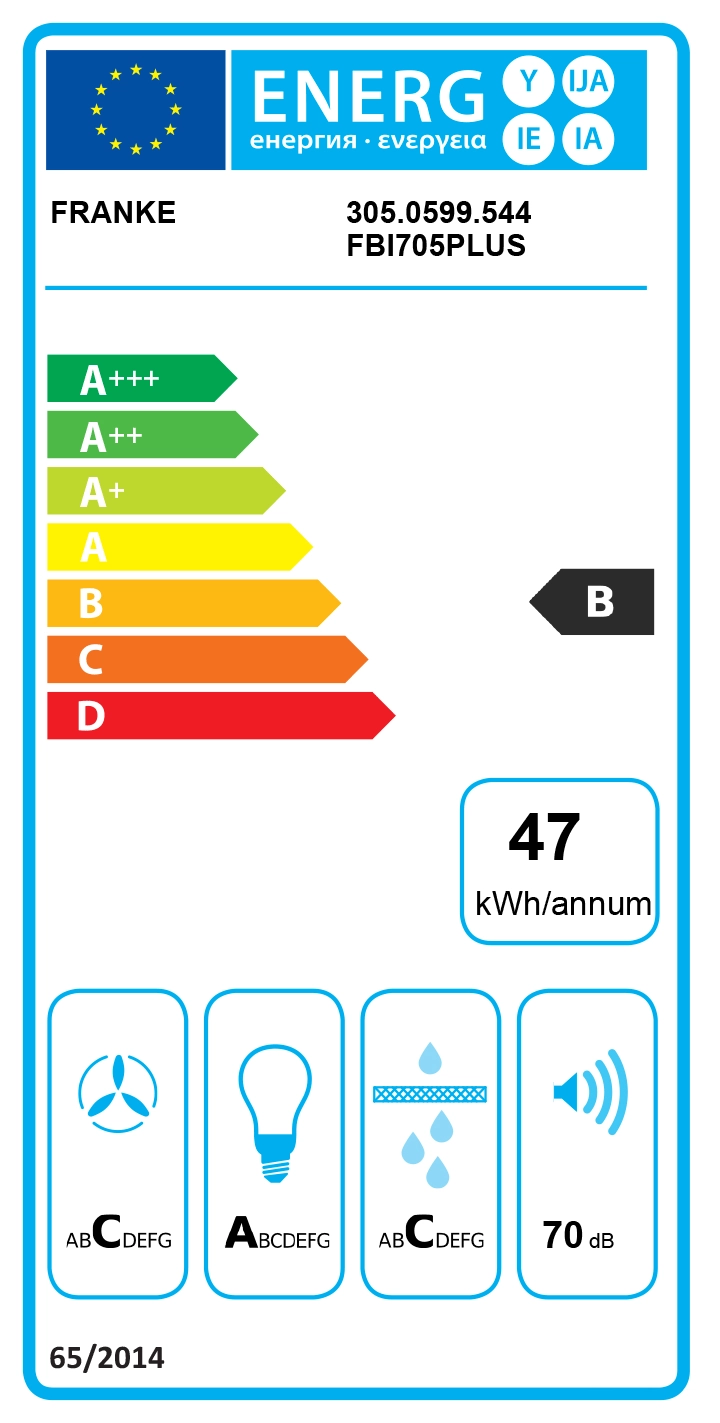 Кухонная вытяжка Franke Inca Plus FBI 705 Plus 305.0599.544