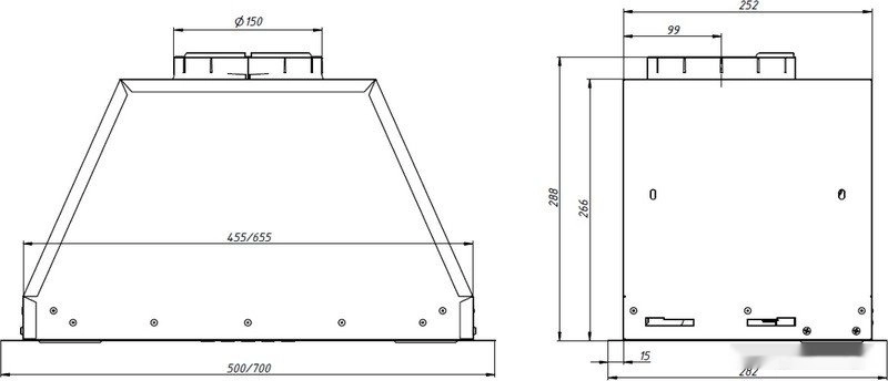 Вытяжка Franke Vera BG 52 305.0712.215