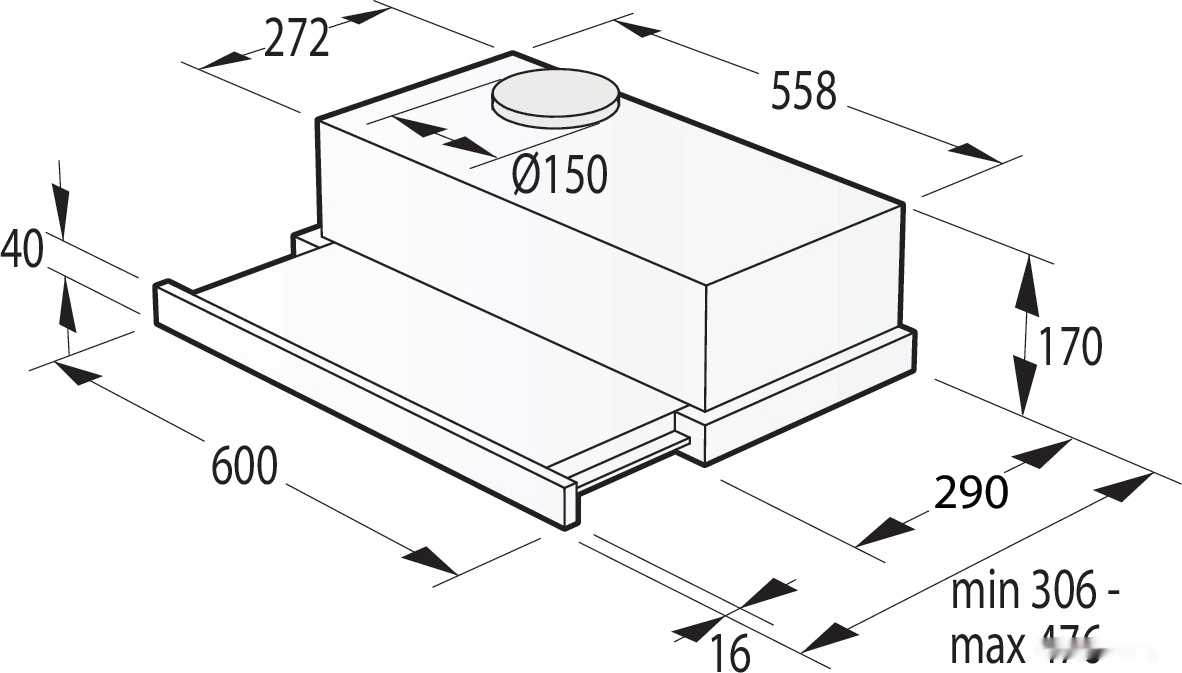 Кухонная вытяжка Gorenje TH62E4X