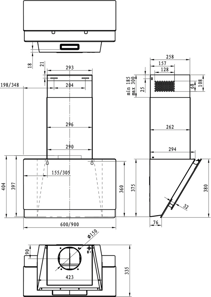 Кухонная вытяжка Gorenje WHI649X21P