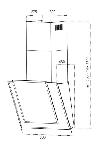 Вытяжка Grand HC 9213A-S