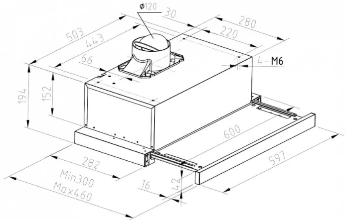 Кухонная вытяжка HAIER HVX-T671W