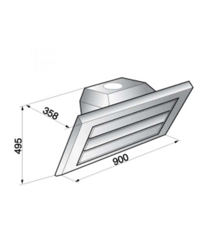 Вытяжка Korting KHC 9959 X