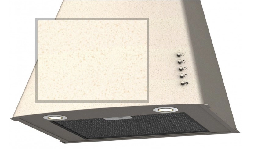 Вытяжка Krona DONATA CPB 600 structural ivory PB