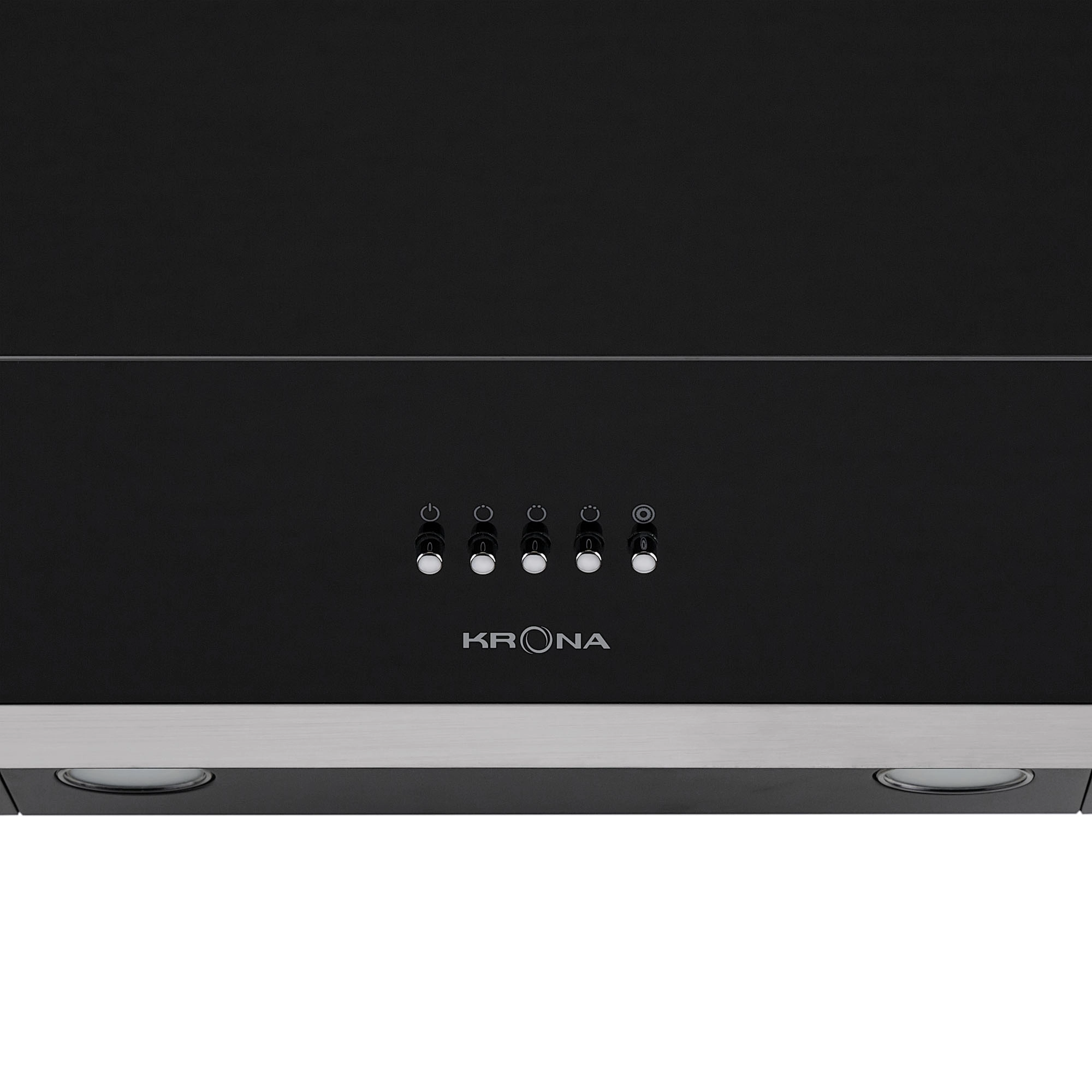 Вытяжка Krona Irida 600 Black Push Button