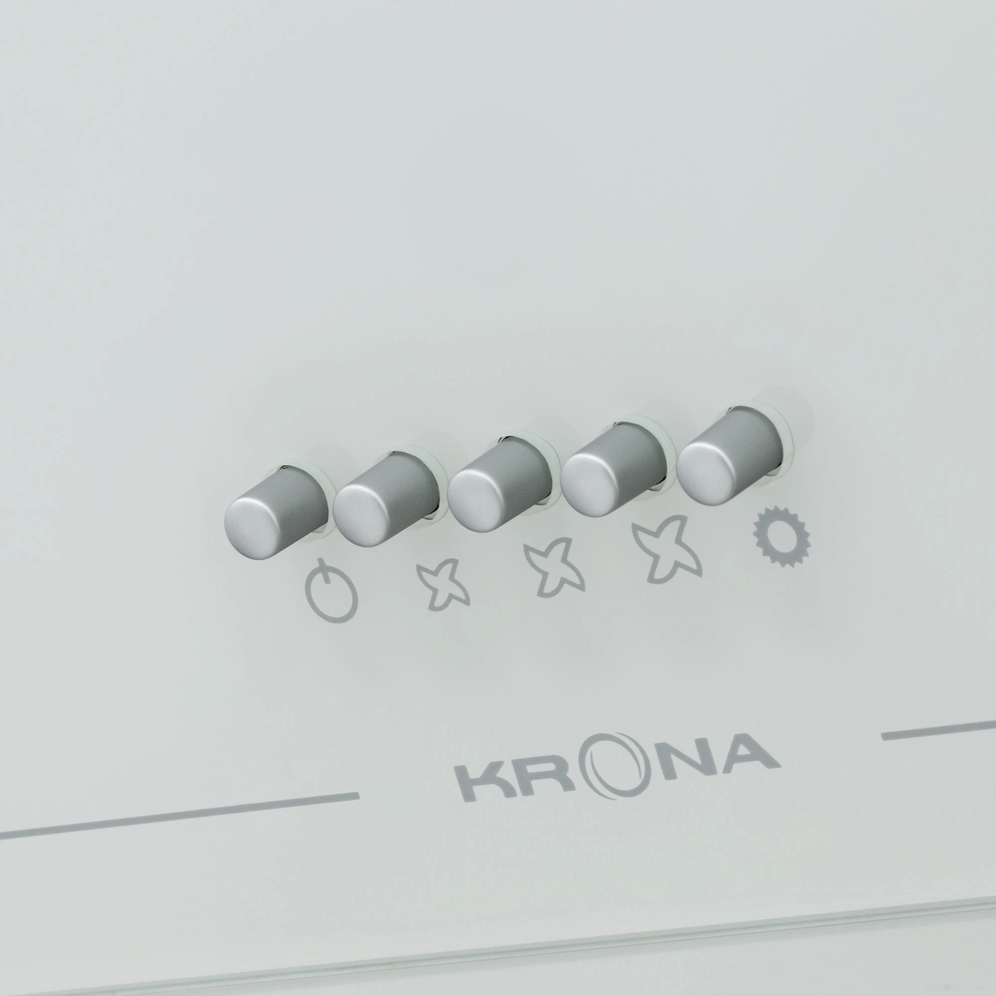 Кухонная вытяжка Krona Jina 600 PB (белый)