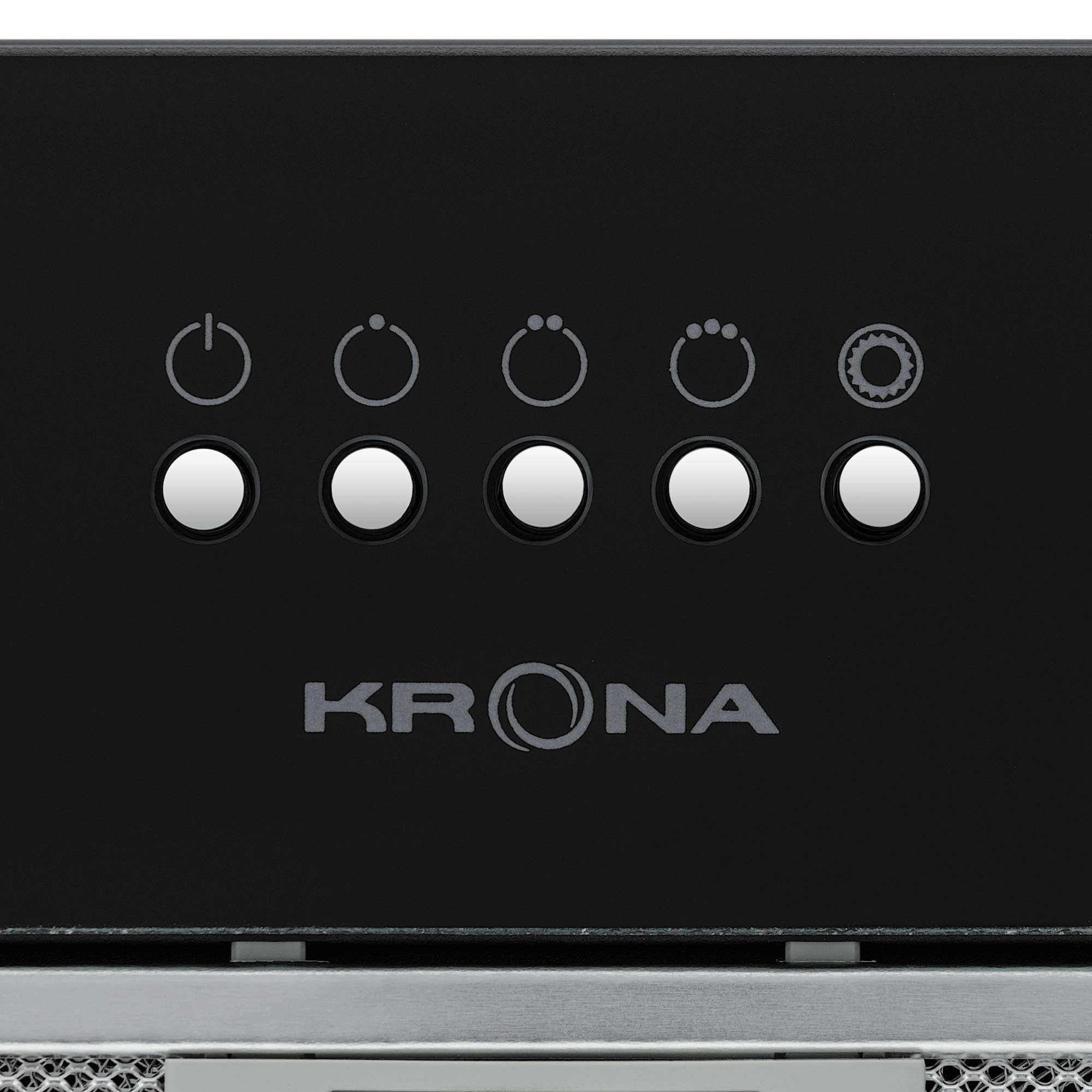 Кухонная вытяжка Krona Luisa 600 Glass PB (черный)
