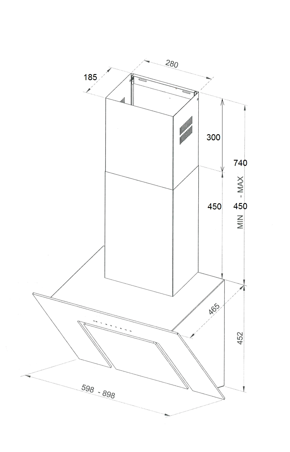 Вытяжка Kuppersberg F 660 W