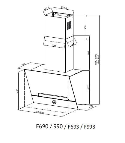 Вытяжка Kuppersberg F 993