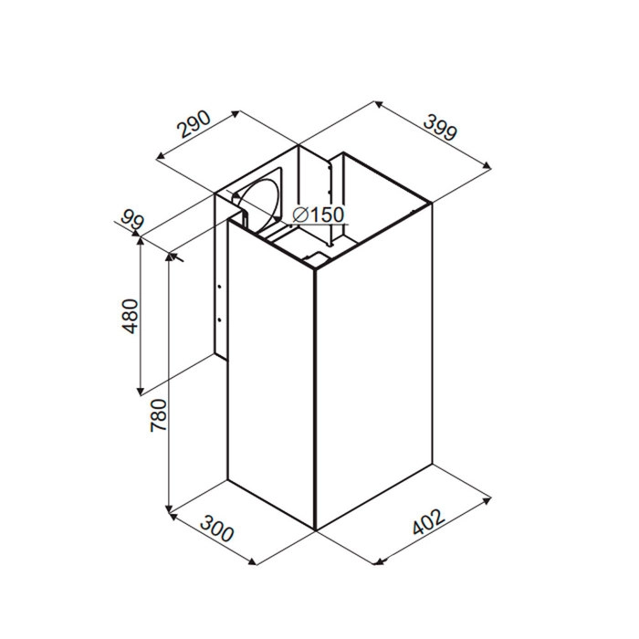 Кухонная вытяжка Maunfeld Bath Plus 402 (золотой)