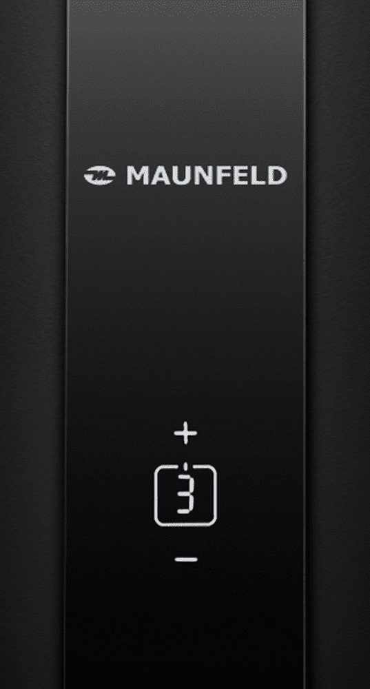 Вытяжка Maunfeld Lee Light Isla 35 Sensor (черный)