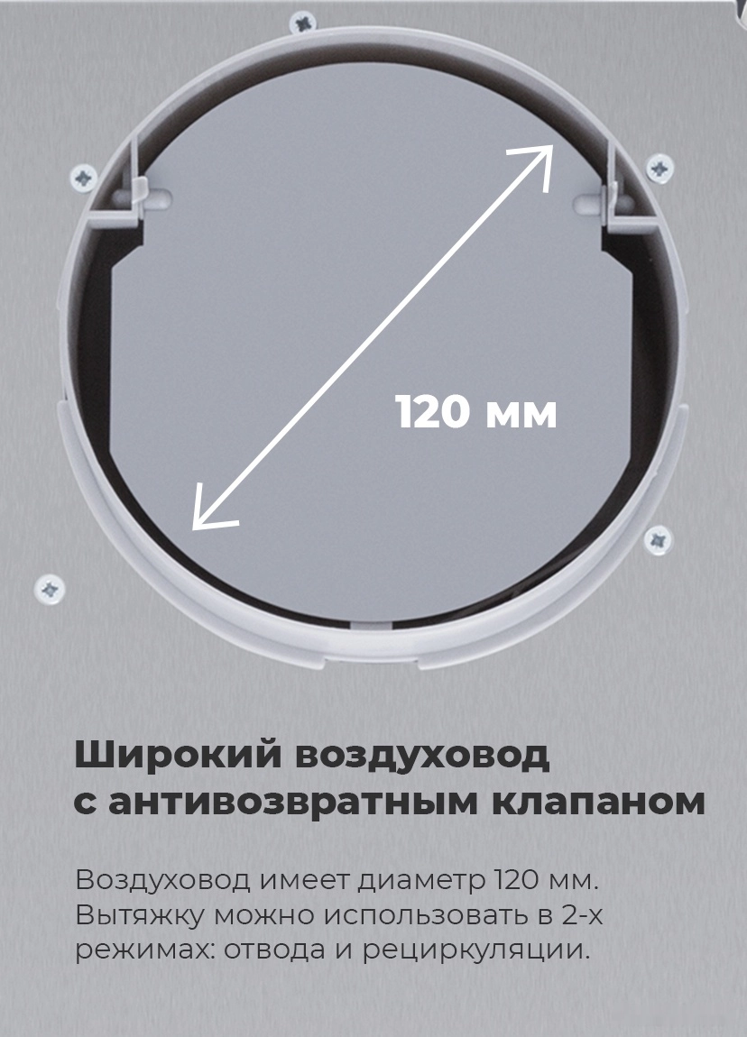 Кухонная вытяжка Maunfeld MPA 50 (белый)