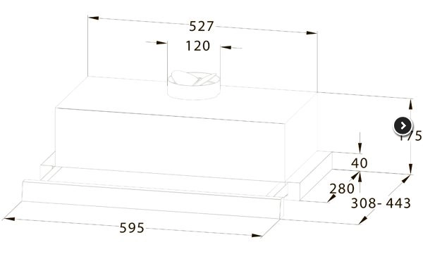 Кухонная вытяжка Midea MH 60P 405 X