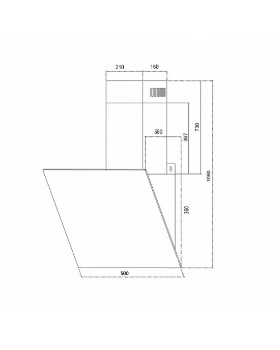 Вытяжка Schtoff Classic 500 white