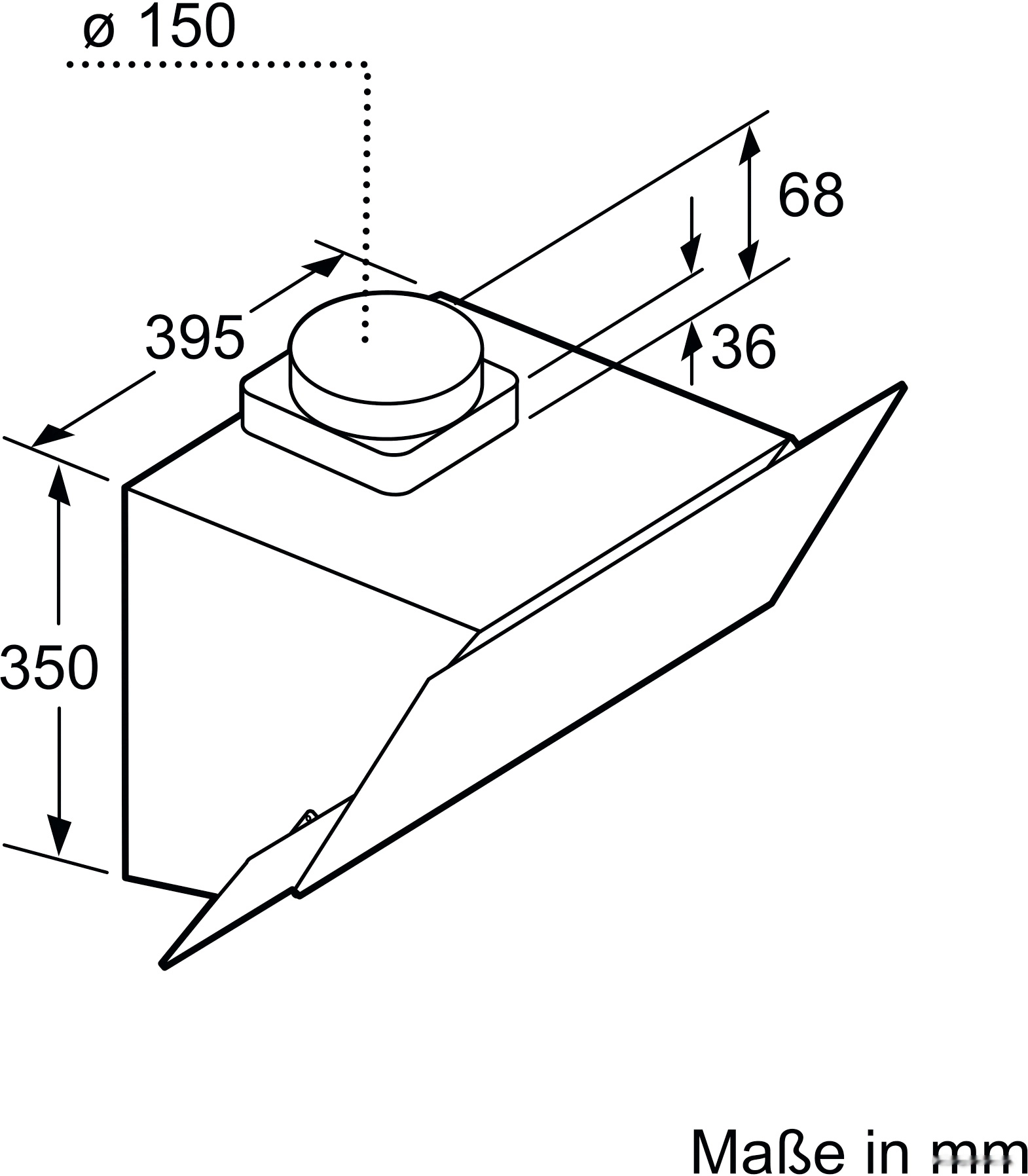 Кухонная вытяжка Siemens LC65KA670