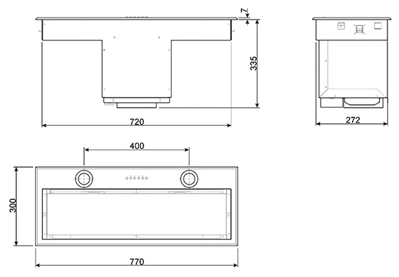 Вытяжка Smeg KSEG 78 PXE