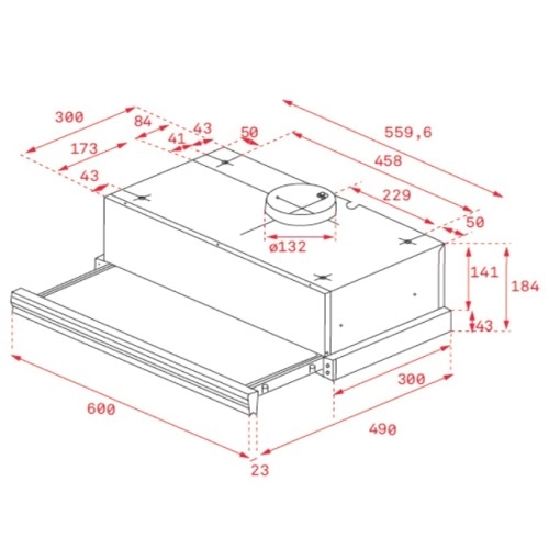 Вытяжка Teka CNL 6415 BK 40436812