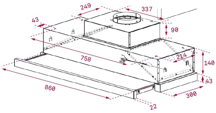 Вытяжка Teka CNL 9610 S