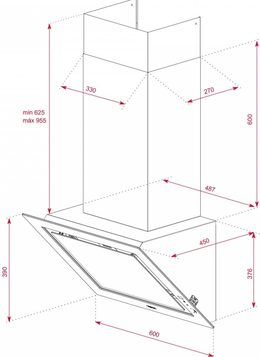 Вытяжка Teka DLV 68660 TOS STONE GREY