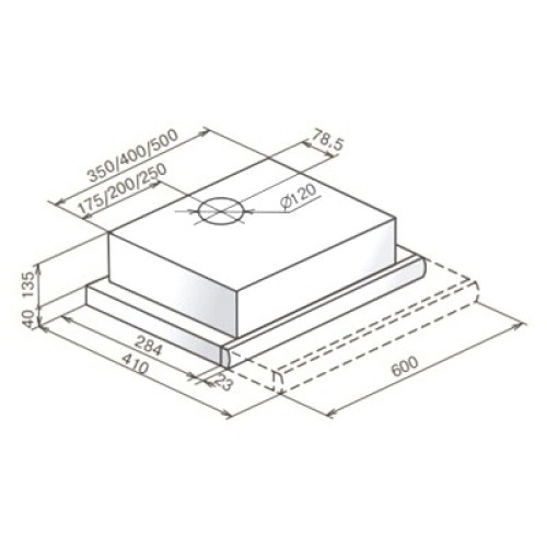 Вытяжка Teka LS 60 IVORY / GLASS