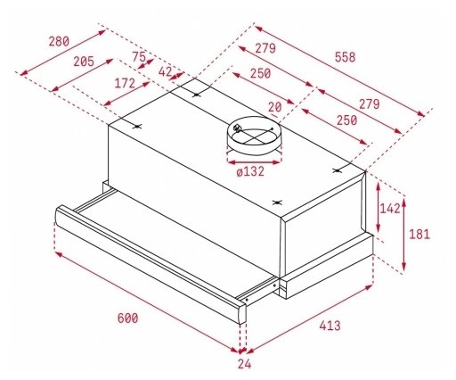 Вытяжка Teka TL 6310 BK