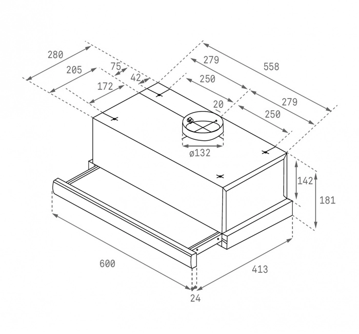 Вытяжка Teka TL 6310 White