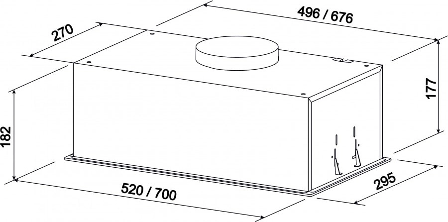 Вытяжка ZorG Technology Astra 750 52 S белая