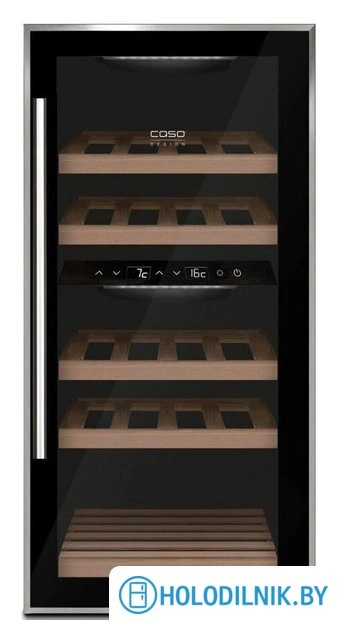 Винный шкаф CASO WineComfort 24 (черный)