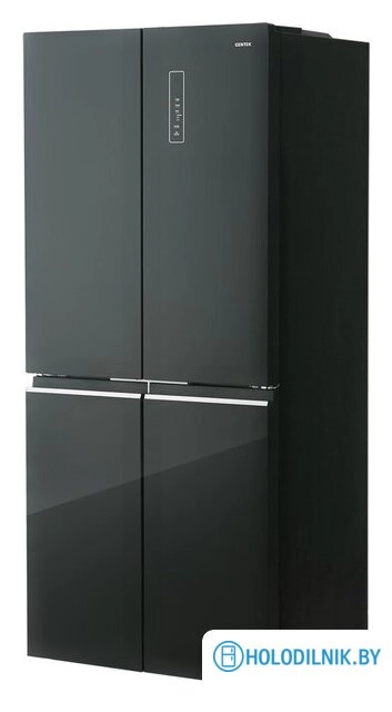 Четырёхдверный холодильник CENTEK CT-1744 Black