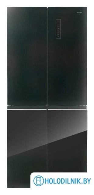 Четырёхдверный холодильник CENTEK CT-1745 Black